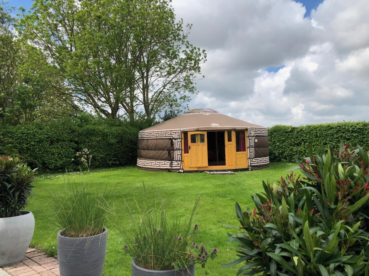 Overnachten In Een Luxe Yurt! Zonnemaire ภายนอก รูปภาพ